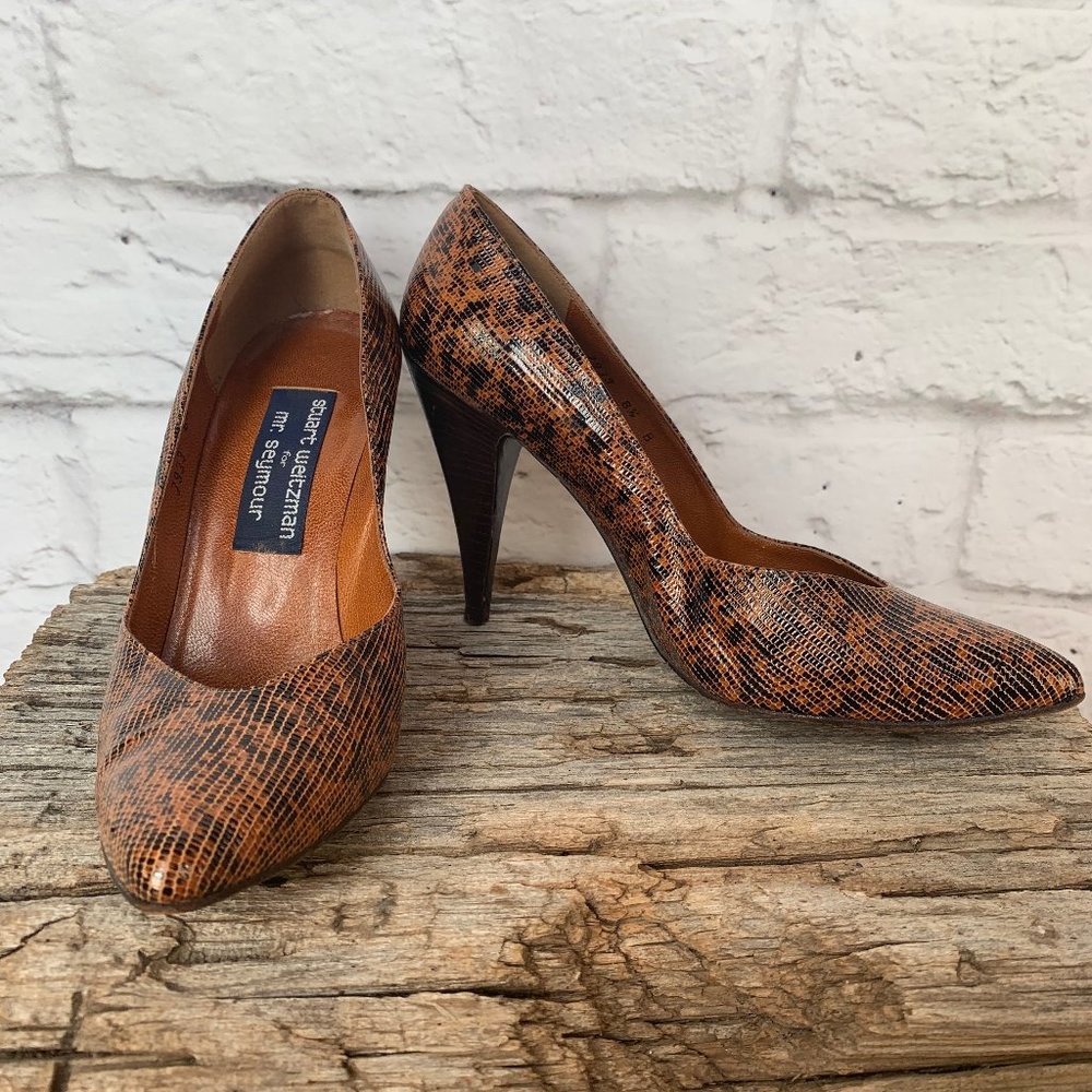 VINTAGE Stuart Weitzman for Mr. Seymour Heels